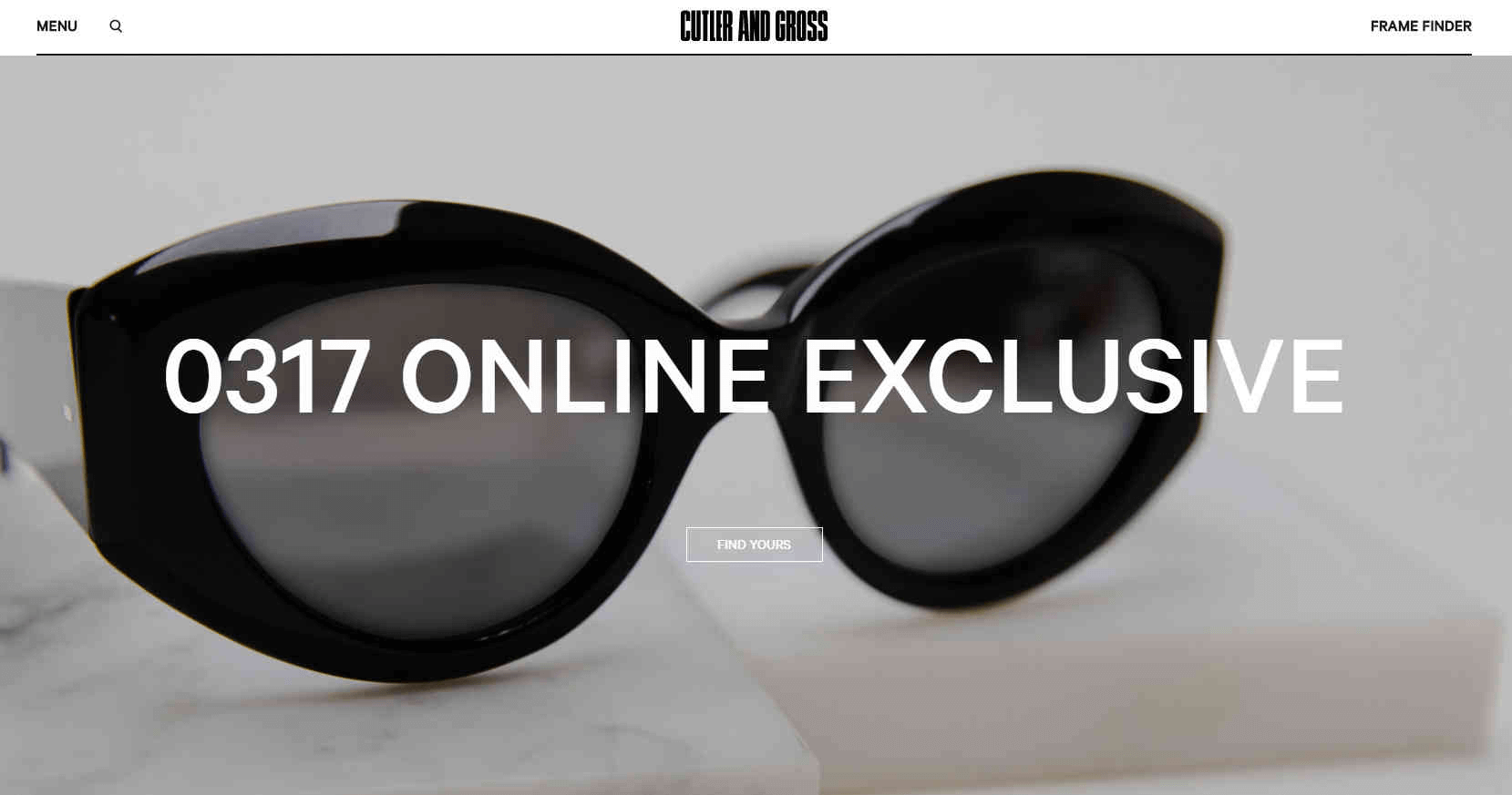 Cutler & Gross官网-英国著名眼镜品牌 Cutler and Gross光学和太阳眼镜的设计领域里的先驱